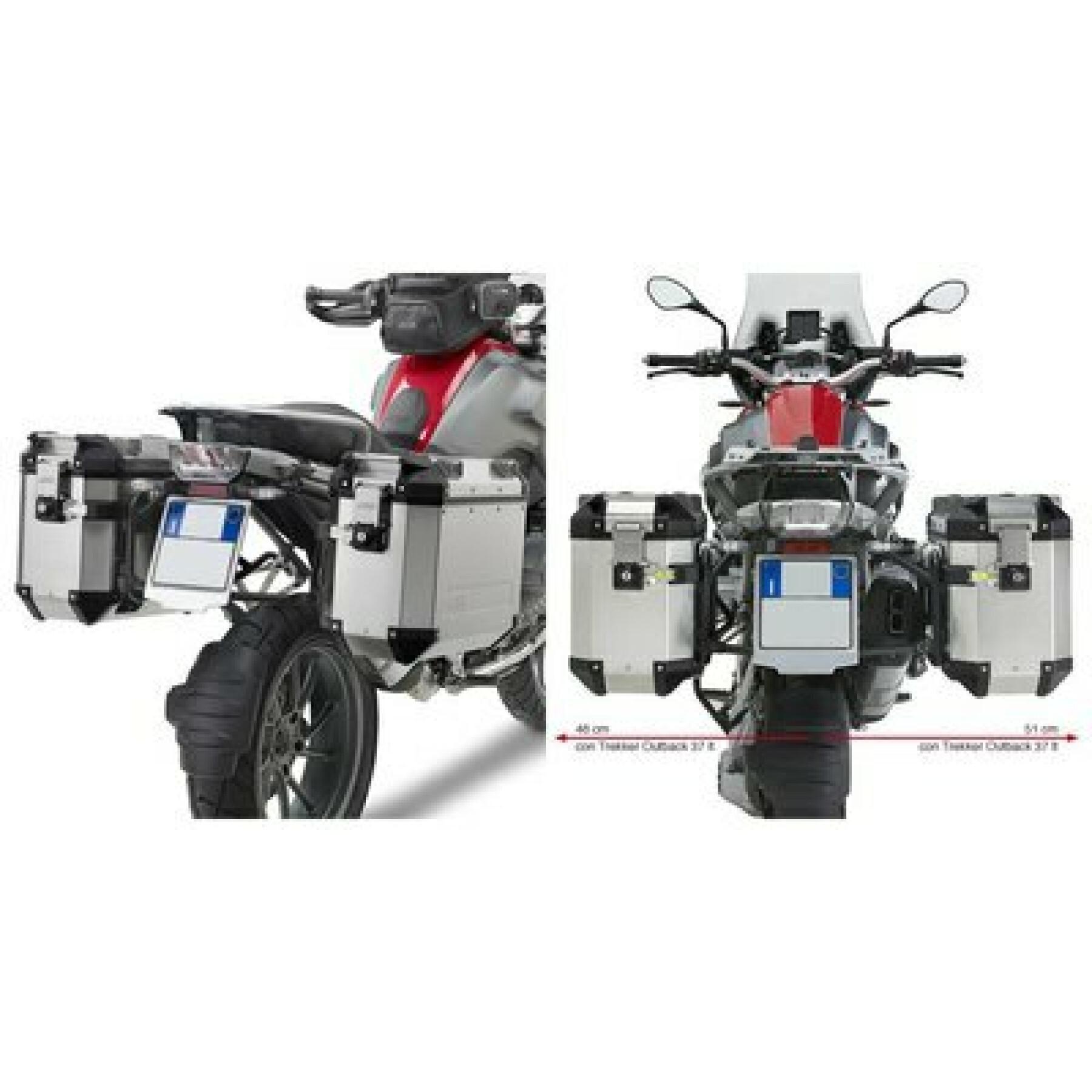 Wspornik kufra bocznego motocykla Givi Monokey Cam-Side Bmw R 1200 Gs (13 À 18)