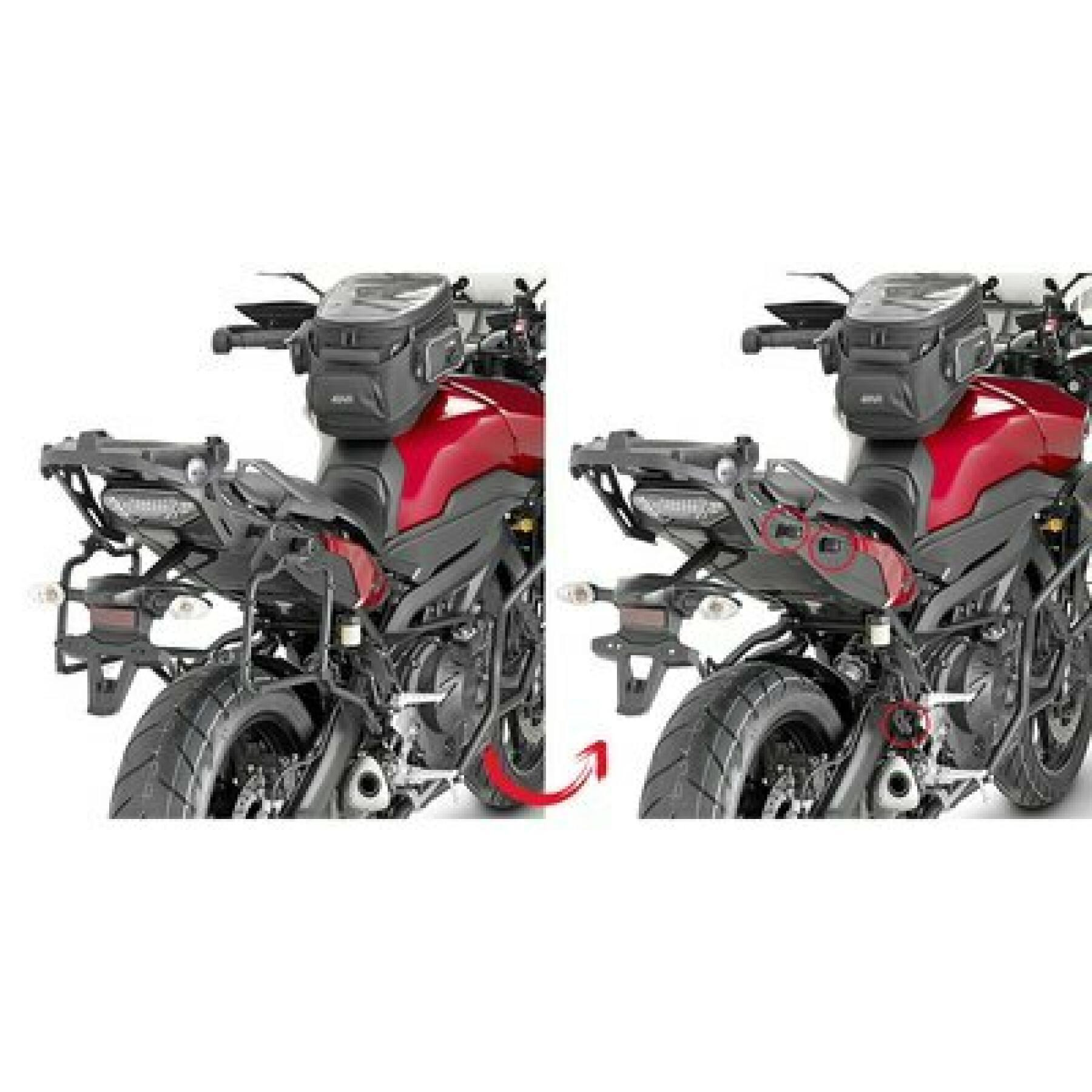 Szybki uchwyt na kufry motocyklowe Givi Monokey Yamaha Mt-09 Tracer (15 À 17)