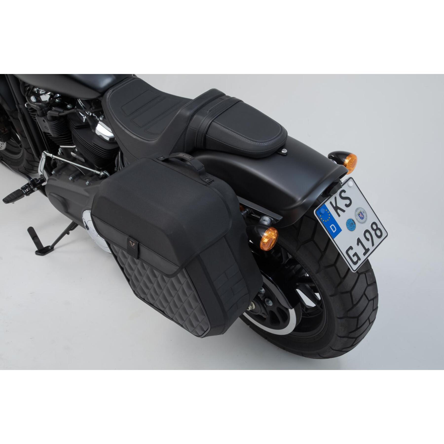 Uchwyt na torbę boczną motocykla lh legend gear SW-Motech Harley-Davidson Softail Fat Bob (17-).