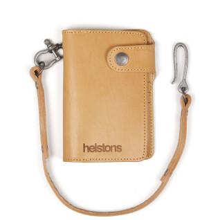 Skórzany portfel motocyklowy Helstons moon wallet + lacet